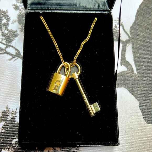 Affordable Christmas 🎁 - VS Key and lock long Necklace - Picture 2 of 7